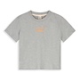 Gray Label | Oversized Tee GOTS 15Y Grey Melange / Bright Melon