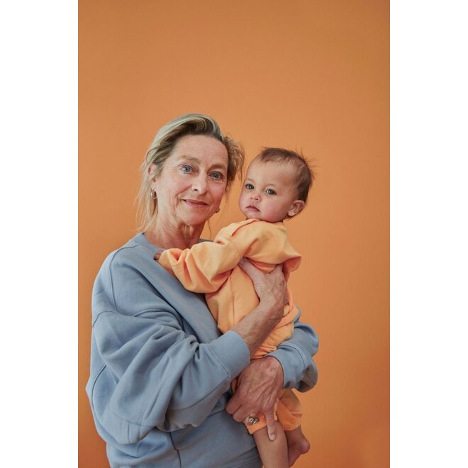 Gray Label | Baby Dropped Shoulder Sweater GOTS Melon