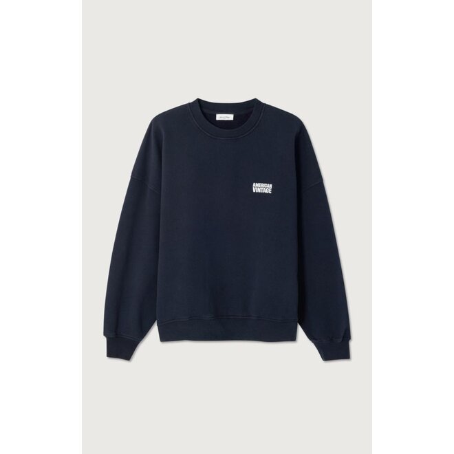Plizzy Sweater Vintage Navy