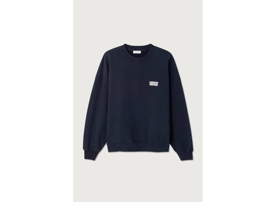 Plizzy Sweater Vintage Navy