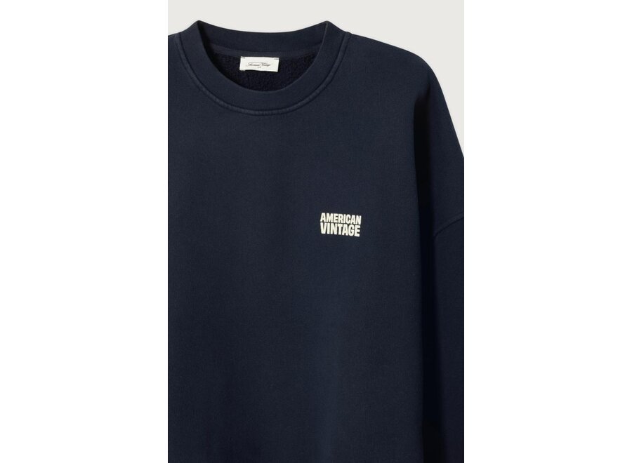 American Vintage | Plizzy Sweater Vintage Navy