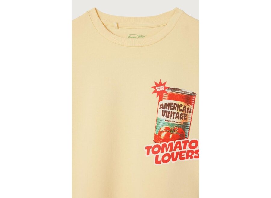 American Vintage | Fizvalley Kids T-Shirt Creme Anglaise Vintage