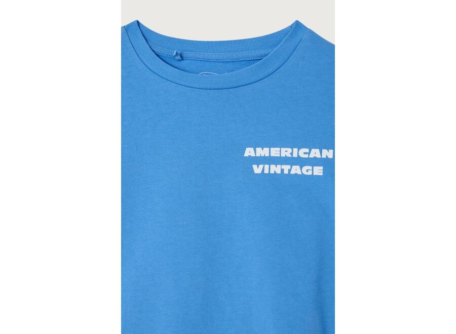 American Vintage | Fizvalley Kids T-Shirt Celeste Vintage