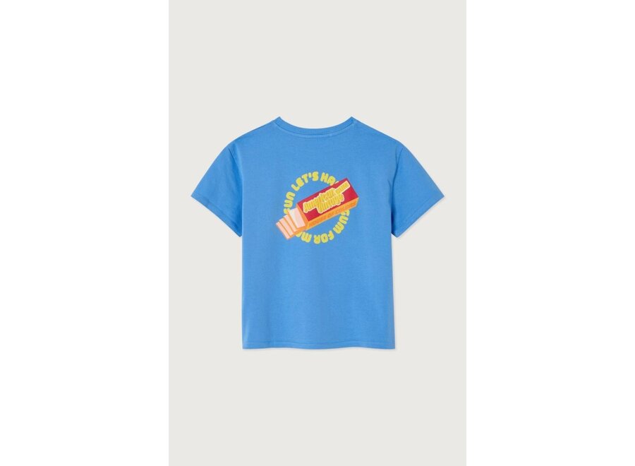 American Vintage | Fizvalley Kids T-Shirt Celeste Vintage