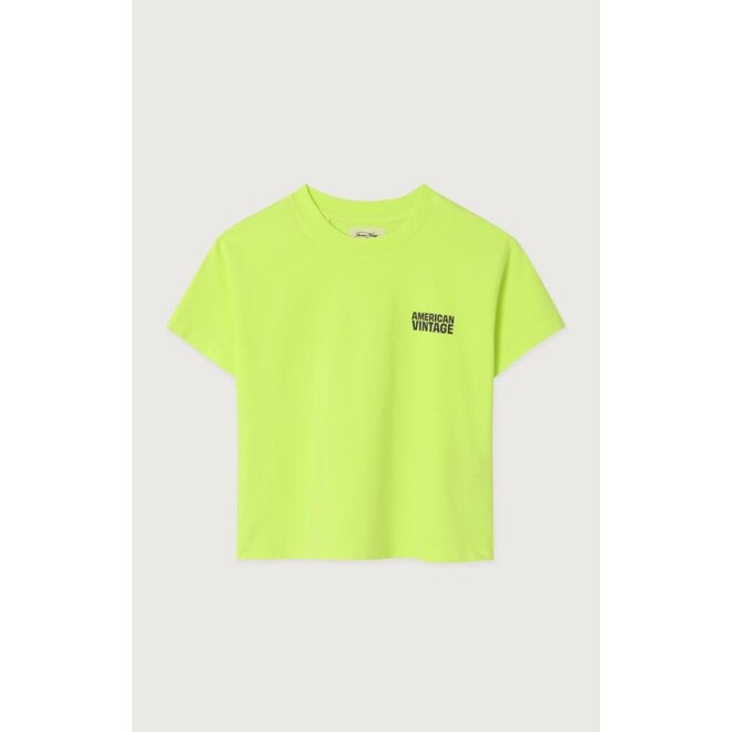 American Vintage | Gixy Kids T-Shirt Jaune Fluo