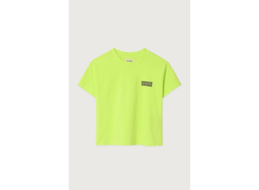 American Vintage | Gixy Kids T-Shirt Jaune Fluo