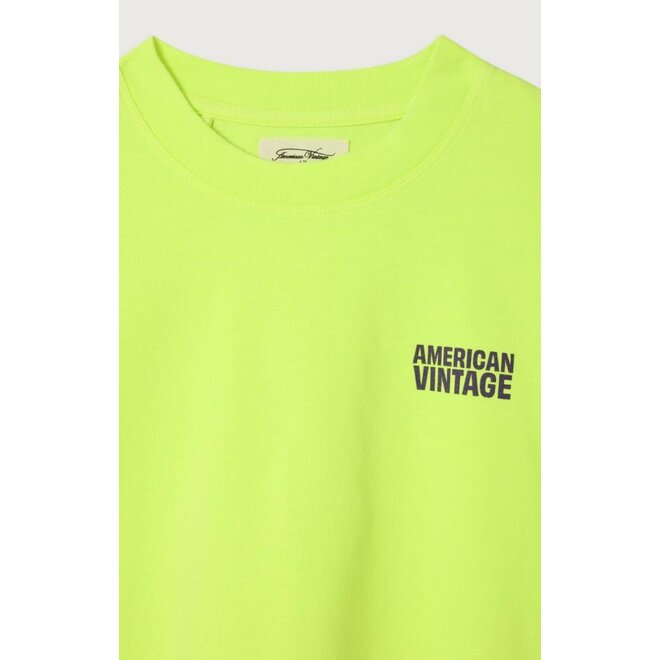 American Vintage | Gixy Kids T-Shirt Jaune Fluo