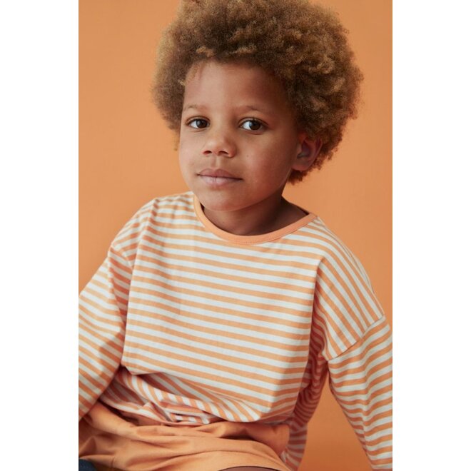 Gray Label | Dropped Shoulder Tee GOTS Melon / Cream