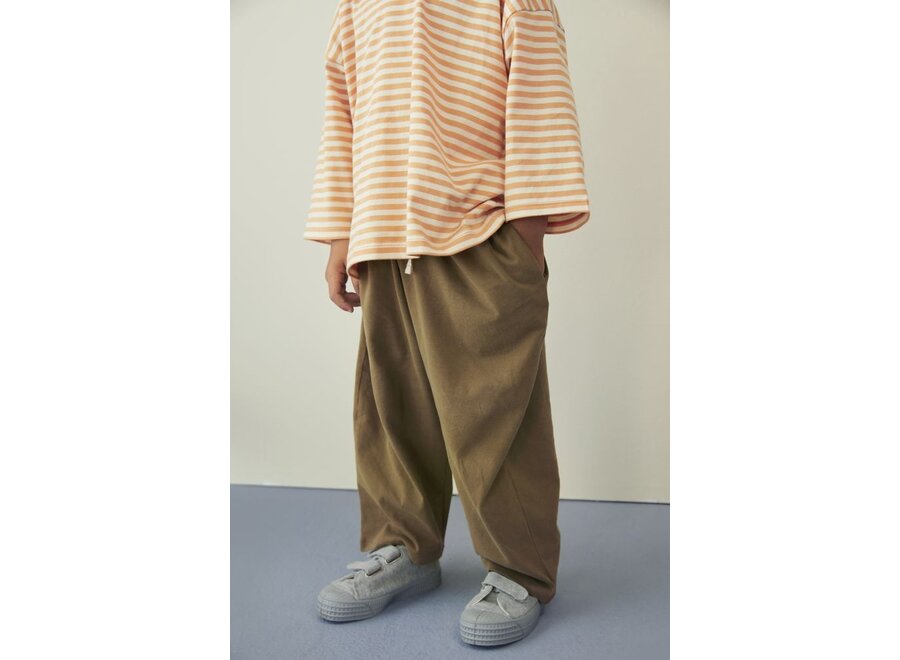 Gray Label | Dropped Shoulder Tee GOTS Melon / Cream