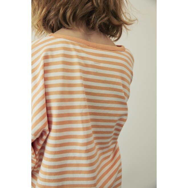 Gray Label | Dropped Shoulder Tee GOTS Melon / Cream