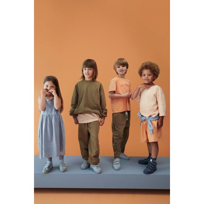 Gray Label | Oversized Tee w/ Logo GOTS Melon