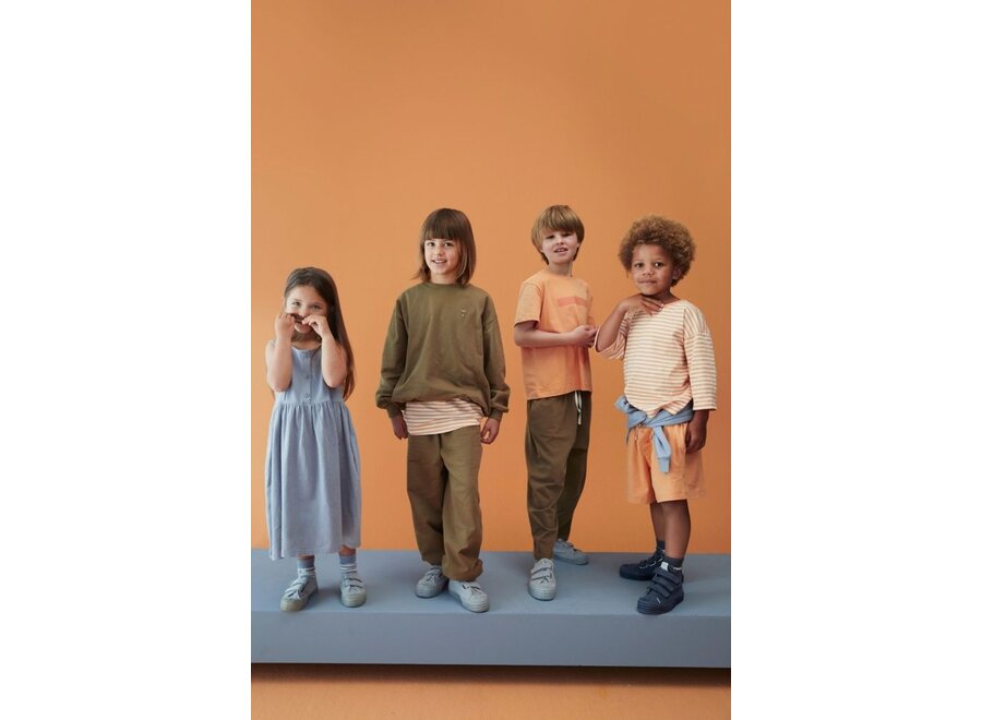 Gray Label | Oversized Tee w/ Logo GOTS Melon