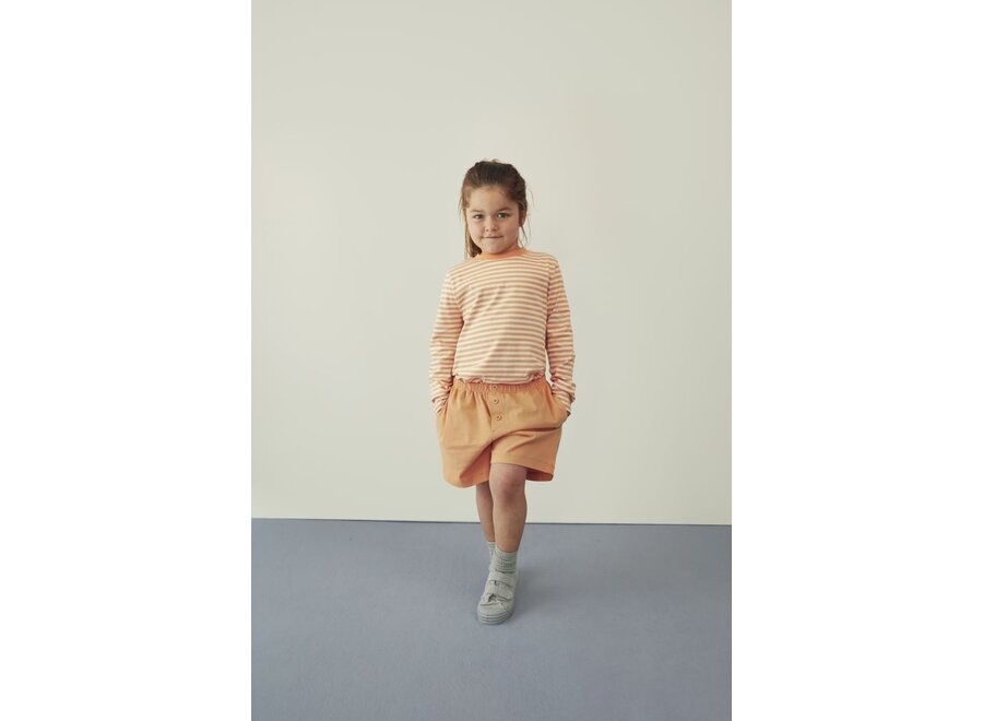 Gray Label | Button Shorts GOTS Melon