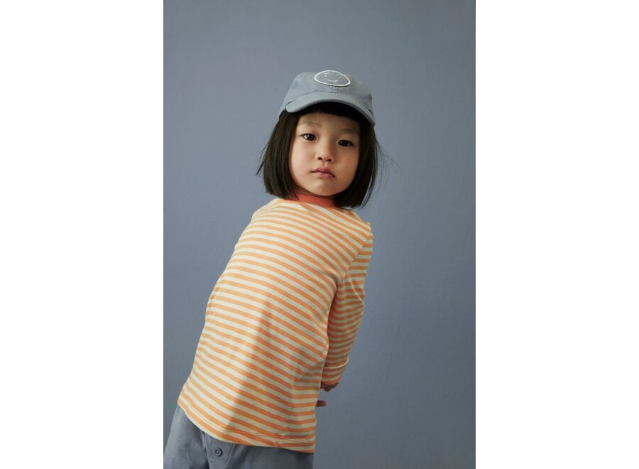 Gray Label | Button Shorts GOTS Stone Grey