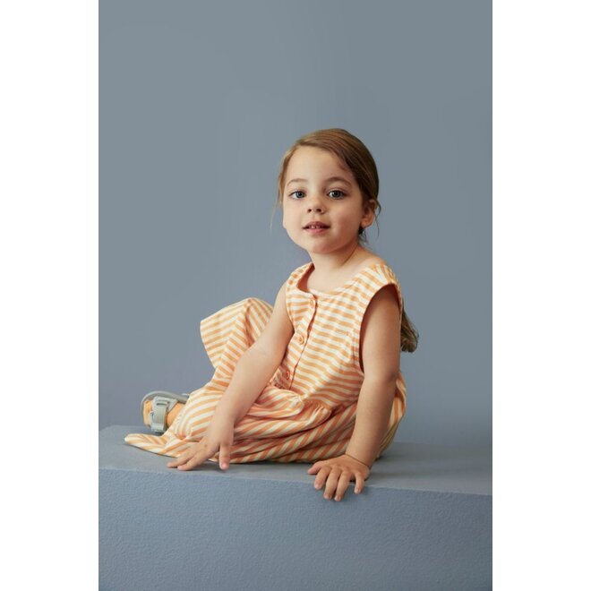 Gray Label | Sleeveless Dress GOTS Melon / Cream