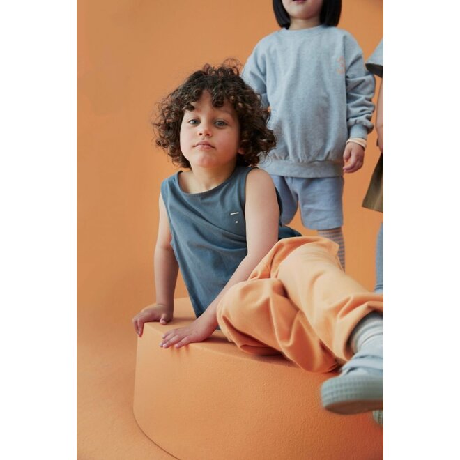 Gray Label | Boxy Tank Top GOTS Blue Grey