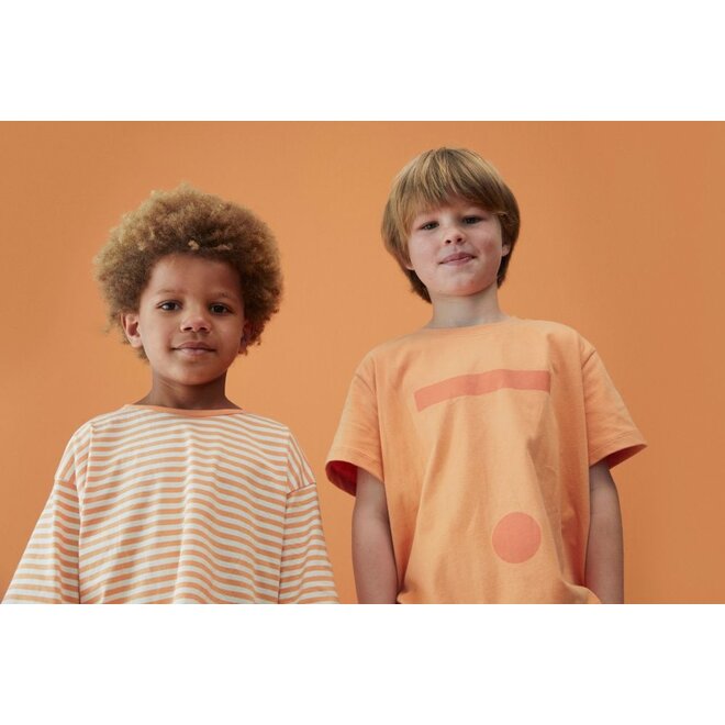 Gray Label | Oversized Tee w/ Logo GOTS Melon