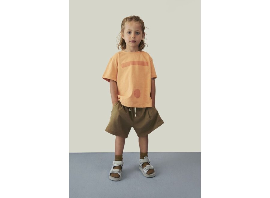 Gray Label | Oversized Tee w/ Logo GOTS Melon