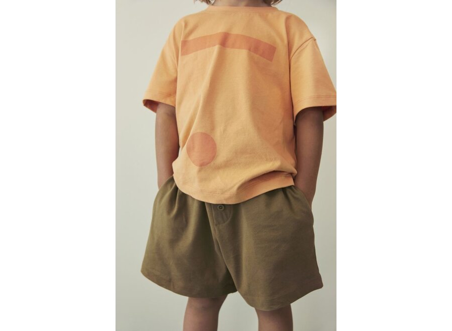 Gray Label | Oversized Tee w/ Logo GOTS Melon