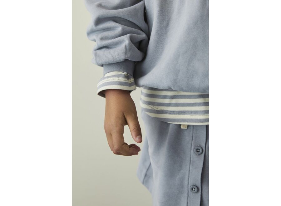 Gray Label | Skirt with Buttons GOTS Stone Grey