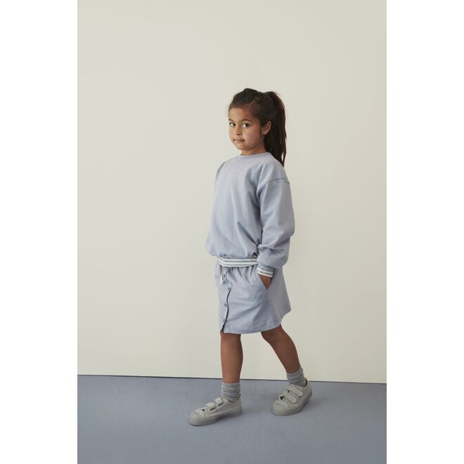 Gray Label | Skirt with Buttons GOTS Stone Grey