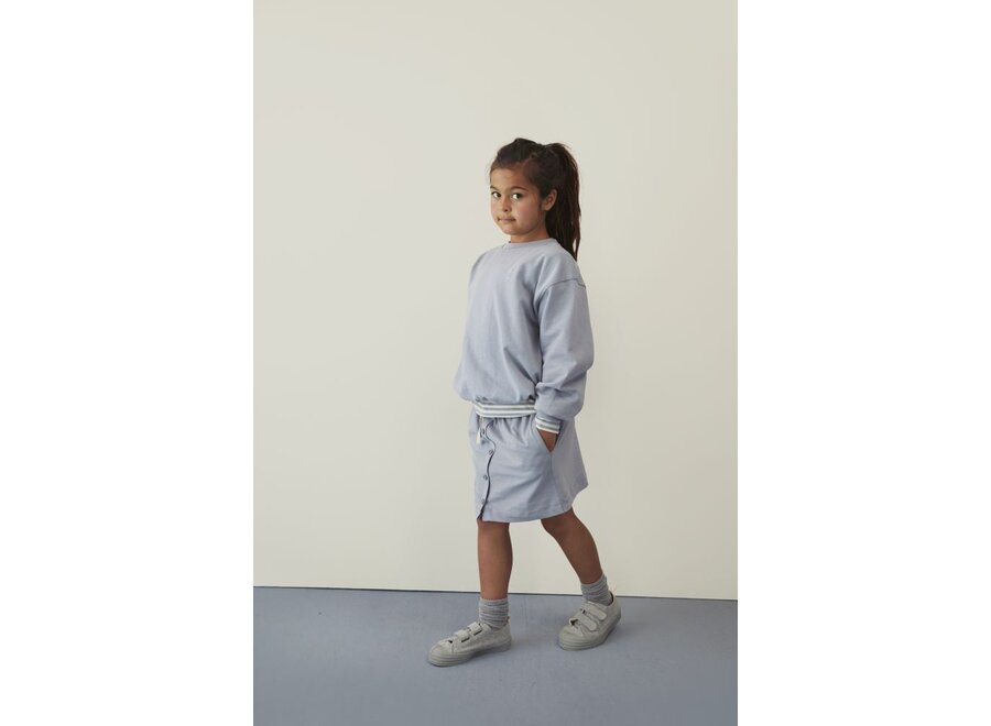 Gray Label | Skirt with Buttons GOTS Stone Grey