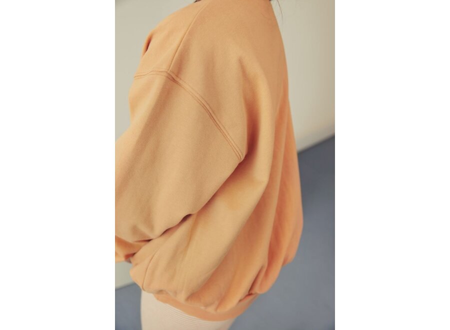 Gray Label | Dropped Shoulder Sweater GOTS Melon