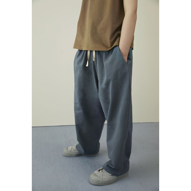 Gray Label | Pull Up Trousers GOTS Blue Grey