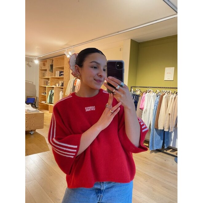 American Vintage | Vitow Summer Pull Carmin Chine