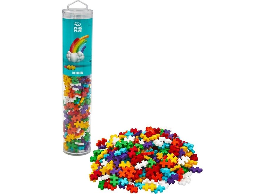 Plus-Plus | Tube Regenboog (240 pieces)