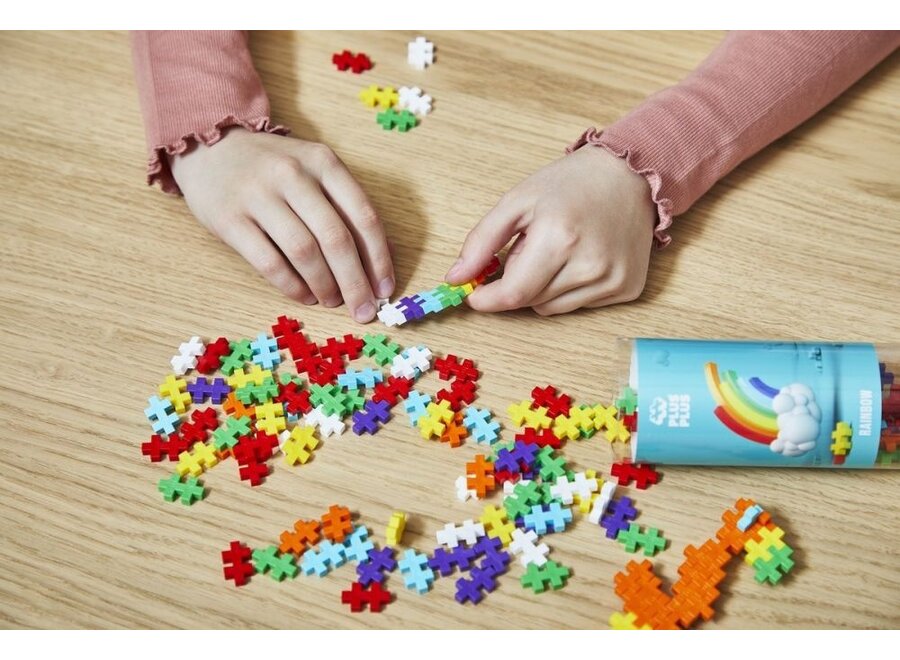 Plus-Plus | Tube Regenboog (240 pieces)