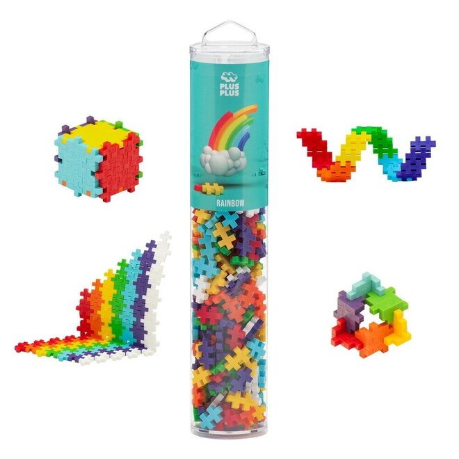 Plus-Plus | Tube Regenboog (240 pieces)