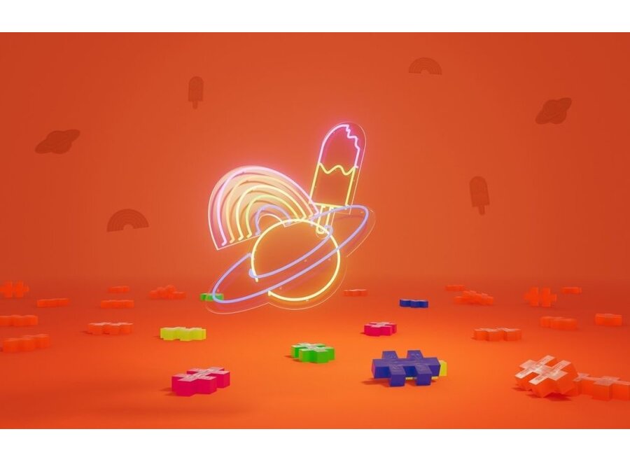 Plus-Plus | Neon Mix (600 pieces)