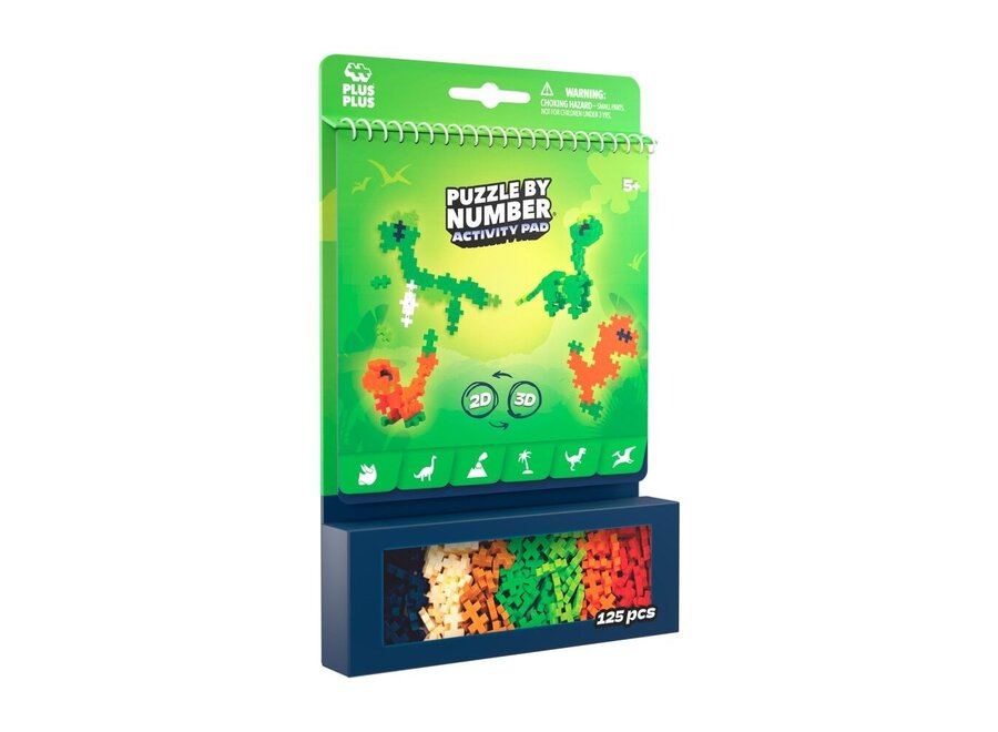Plus-Plus | Activity Pad Dinosaurs