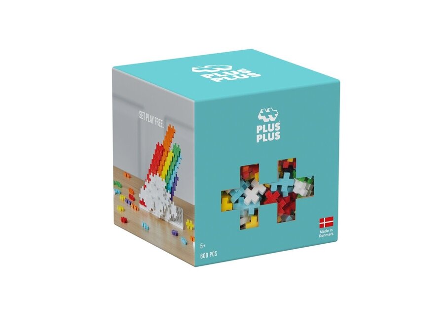 Plus-Plus | Regenboog Mix (600 pieces)