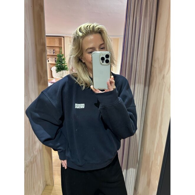 American Vintage | Plizzy Sweater Vintage Navy