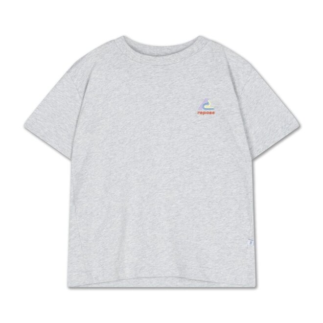 Repose ams | Tee Shirt Grey Melange
