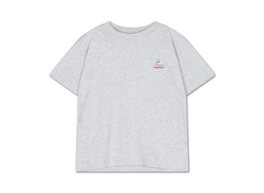 Repose ams | Tee Shirt Grey Melange