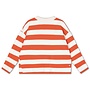 Repose ams | Boxy Sweater Flame Red Block Stripe