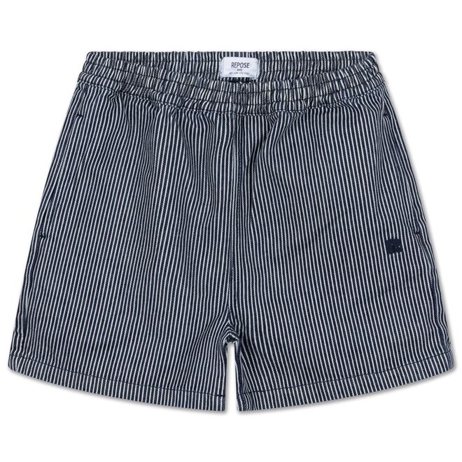 Repose ams | No Sweat Short Blue Stripe