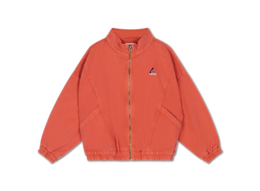 Repose ams | Windbreaker Washed Flame Red