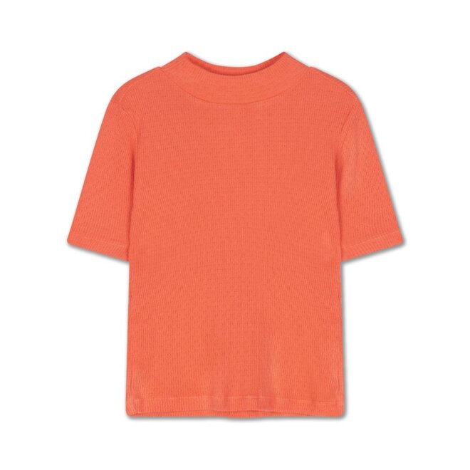 Repose ams | Slim Turtle Neck Coral Dusk