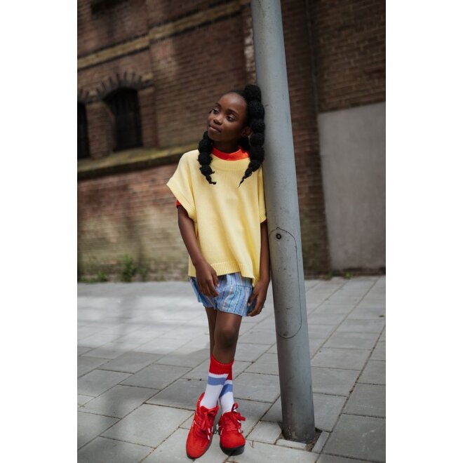 Repose ams | Sporty Socks White Stripe