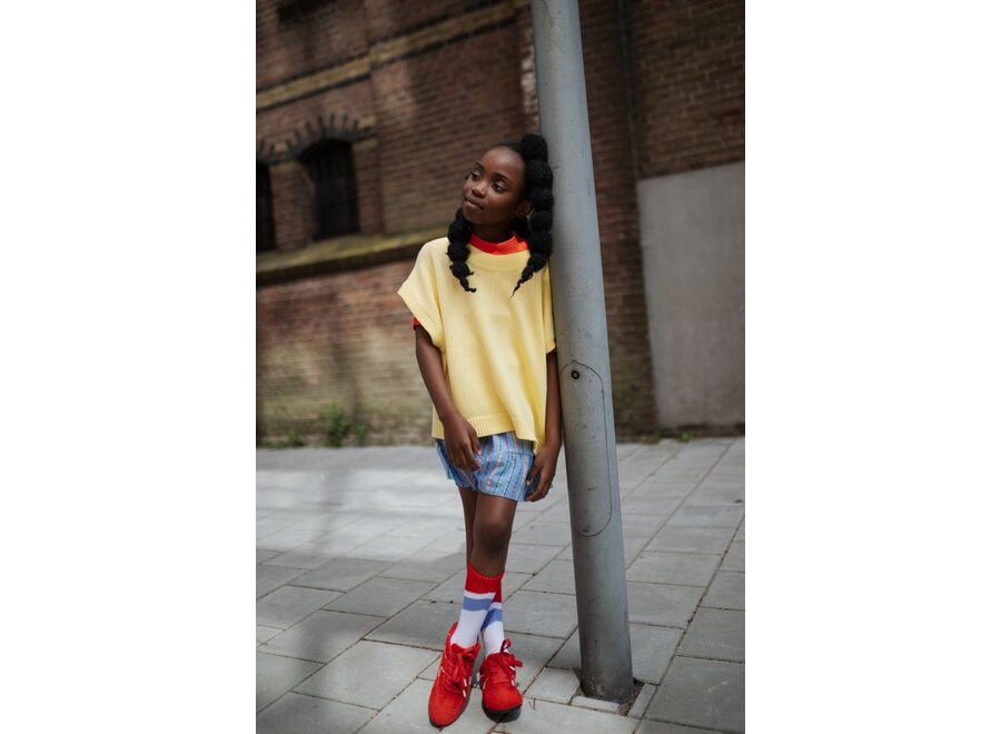 Repose ams | Sporty Socks White Stripe