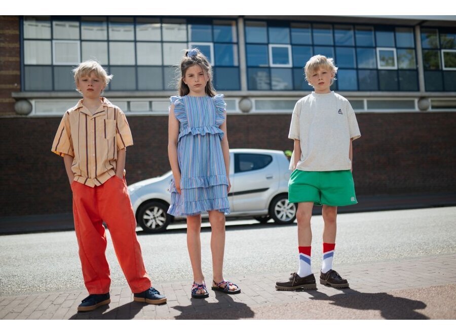 Repose ams | Sporty Socks White Stripe