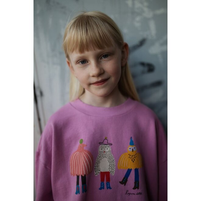 Repose ams | Cozydrop Sweater Mauve Orchid