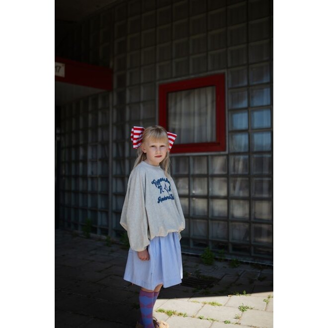 Repose ams | Button Down Rokje Oxford Stripe