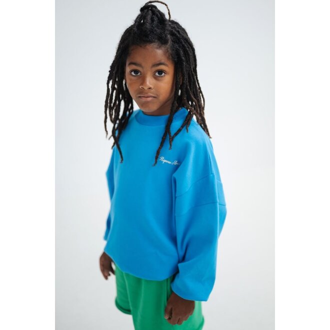 Repose ams | Crewneck Sweater Azure Wave
