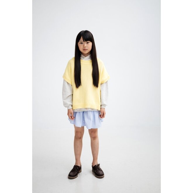 Repose ams | Button Down Rokje Oxford Stripe