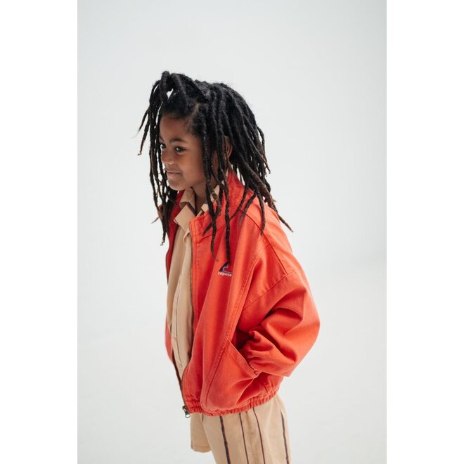 Repose ams | Windbreaker Washed Flame Red
